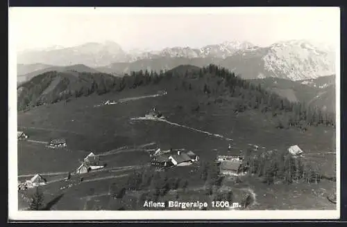 AK Aflenz, Bürgeralpe mit Bergen