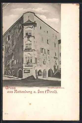 AK Rattenberg a. Inn, Nothburga-Haus