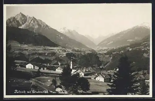 AK Patsch, Ortsansicht im Stubaital