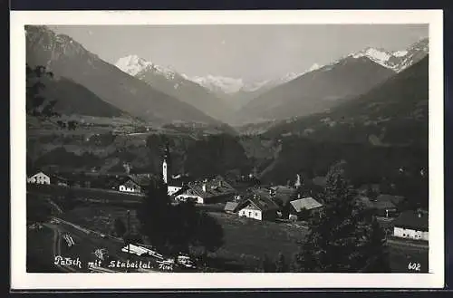 AK Patsch, Ortsansicht mit Stubaital