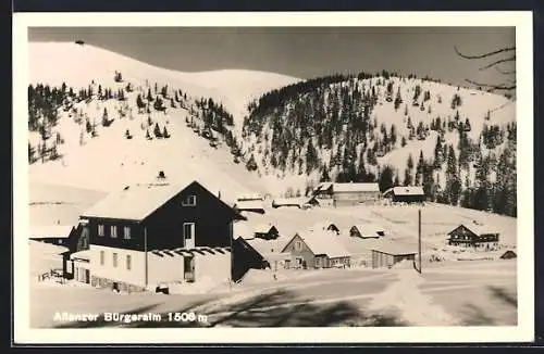 AK Aflenz, Blick auf die Bürgeralm