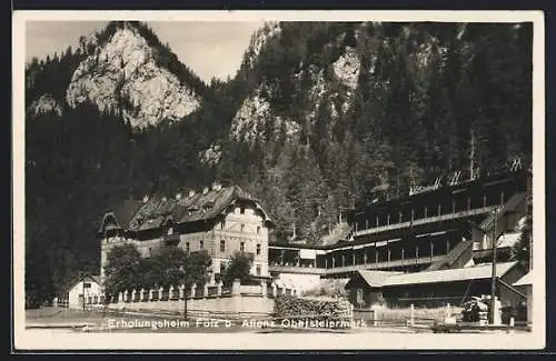 AK Aflenz, Blick auf das Erholungsheim Fölz