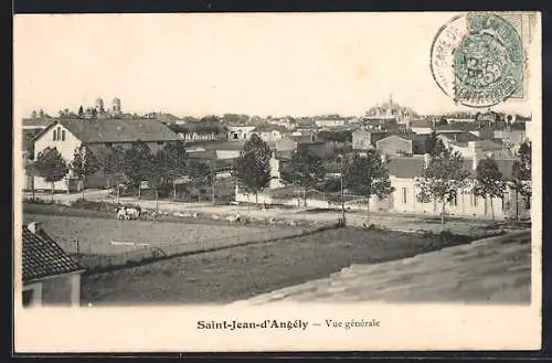 AK Saint-Jean-d`Angély, Vue générale