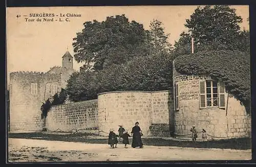 AK Surgères, Le Château, Tour du Nord