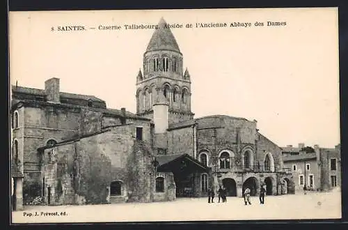 AK Saintes, Caserne Taillebourg, Abside de l`Ancienne Abbaye des Dames