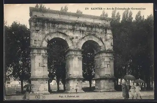 AK Saintes, Arc de Triomphe de Germanicus