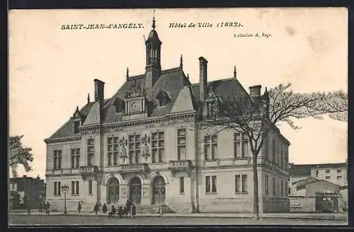 AK Saint-Jean-d`Angély, Hôtel de Ville, 1882