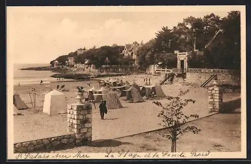 AK Saint-Palais-sur-Mer, La Plage et la Pointe Nord