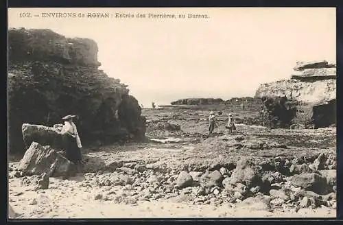 AK Le Bureau, Entrée des Pierrières au Bureau