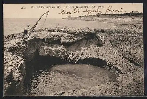 AK Saint-Palais-sur-Mer, Le Puits de l`Auture, Mer calme