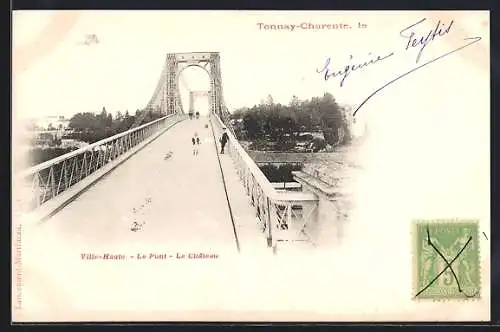 AK Tonnay-Charente, Ville-Haute, Le Pont, Le Château