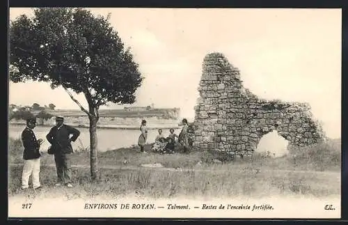 AK Talmont, Restes de l`enceinte fortifiée