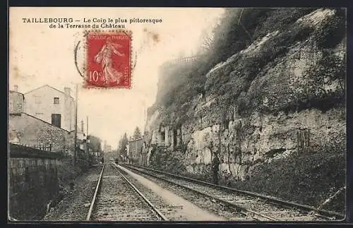 AK Taillebourg, Le Coin le plus pittoresque de la Terrasse du Château