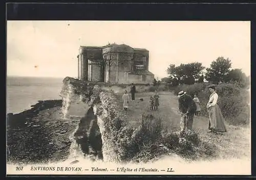 AK Talmont, L`Église et l`Enceinte