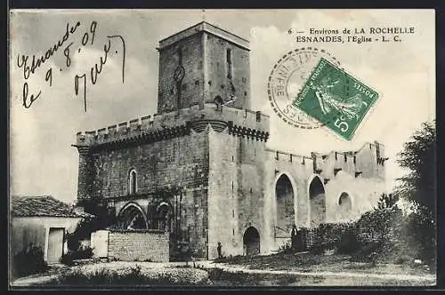 AK Esnandes, L`église