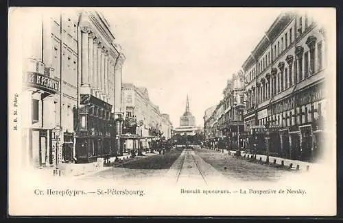 AK St.-Pétersbourg, La Perspective de Nevsky