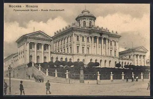 AK Moscou, Musée Roumiantzeff