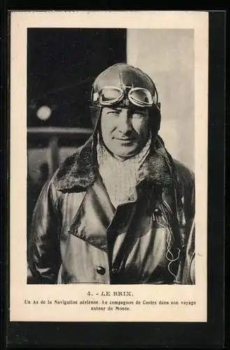 AK Aviateur Joseph Le Brix, Flugzeug