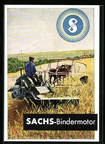 AK Sachs-Bindermotor, Erntemaschine