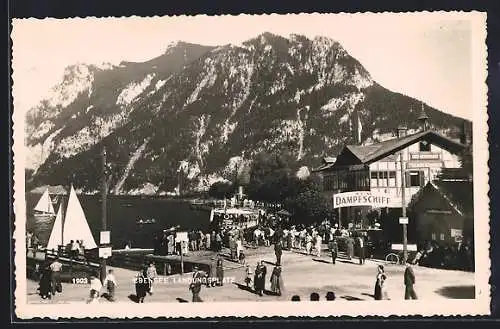 AK Ebensee, Café-Restaurant am Landungsplatz