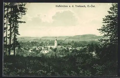 AK Hofkirchen a. d. Trattnach, Blick zum Ort