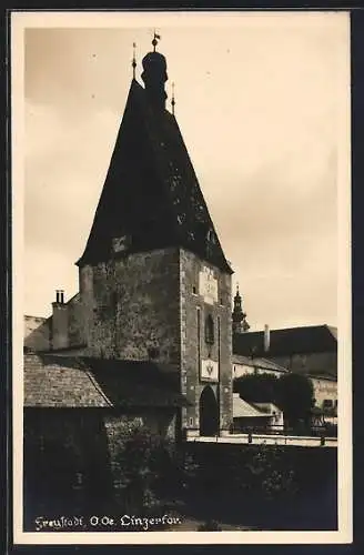 AK Freystadt, Blick zum Linzertor