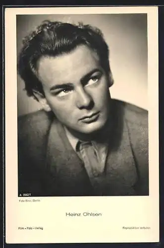 AK Schauspieler Heinz Ohlsen, Portrait