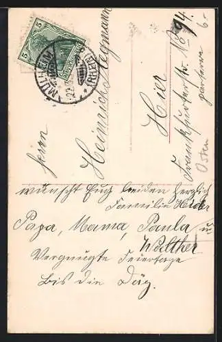 Foto-AK RPH SBW: Zwei Kinder auf einer Wiese