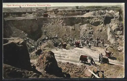 AK Kimberley, Diamond Mine, Open Workings