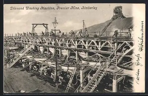 AK Kimberley, Diamond Washign Machine, Premier Mine