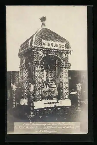 AK Tuttlingen, Verbandstag-Stele der Bäckerinnung 1908