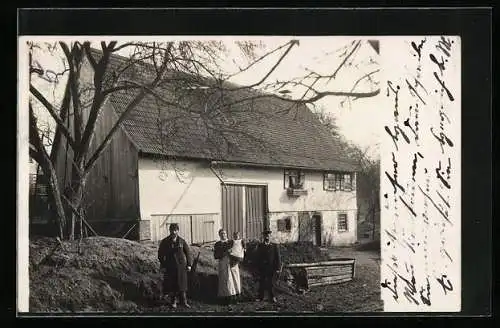 AK Peterzell /Alpirsbach, Bauernhaus 1913