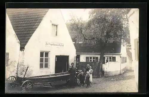 Foto-AK Pförring, Huf- und Wagenschmied Max Dichtl