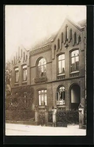 Foto-AK Hannover, Tischlerei Theodor Reckenwerth, Sedanstrasse 69, 1913