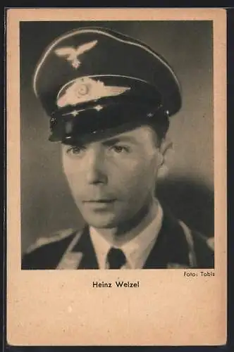 AK Schauspieler Heinz Welzel in Uniform