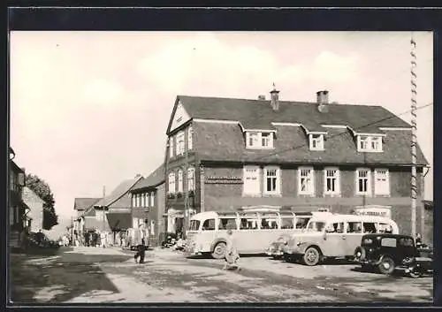 AK Masserberg /Thür., Erholungsheim VEB Jenaer Glaswerke Schott & Gen.