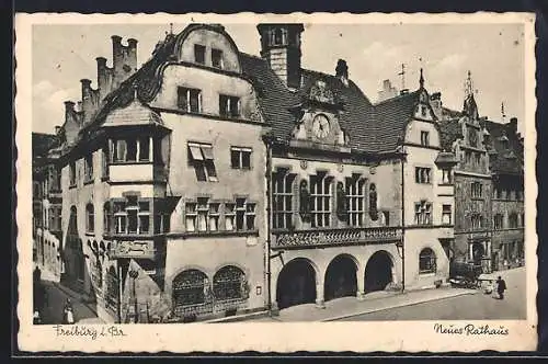 AK Freiburg i. Br., Neues Rathaus