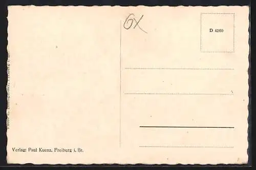 AK Freiburg i. Br., Neues Rathaus