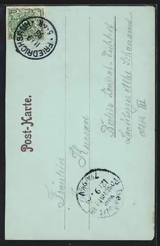 AK Friedrichsruh, Hirschgruppe gegen Wald