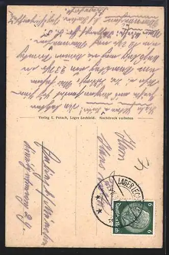 AK Lager Lechfeld, Alter Artillerie Beobachtungsturm