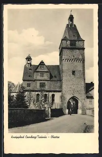 AK Camberg /Taunus, Blick zum Obertor