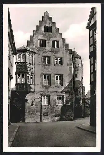 AK Büdingen / Oberhessen, Steinernes Haus