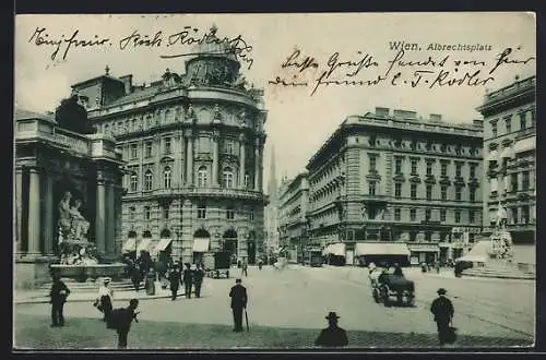 AK Wien, Albrechtsplatz