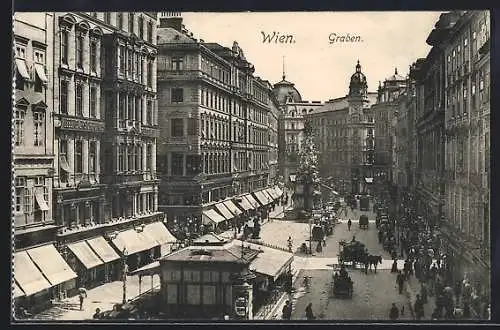 AK Wien, Graben aus der Vogelschau