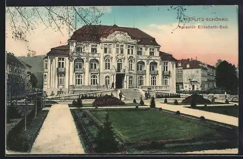 AK Teplitz-Schönau, Kaiserin Elisabeth-Bad