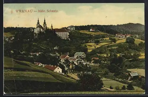 AK Wranau, Panorama mit Kirche