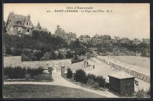 AK Saint-Lunaire, La Plage-Les Villas