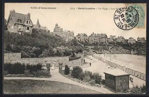 AK Saint-Lunaire, La Plage, Les Villas