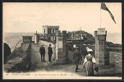 AK Saint-Lunaire, Le Chemin de la Croix du Dècollè