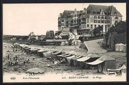 AK Saint-Lunaire, La Plage